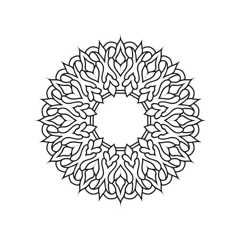 fiore mandala sfondo design vettore illustrazione