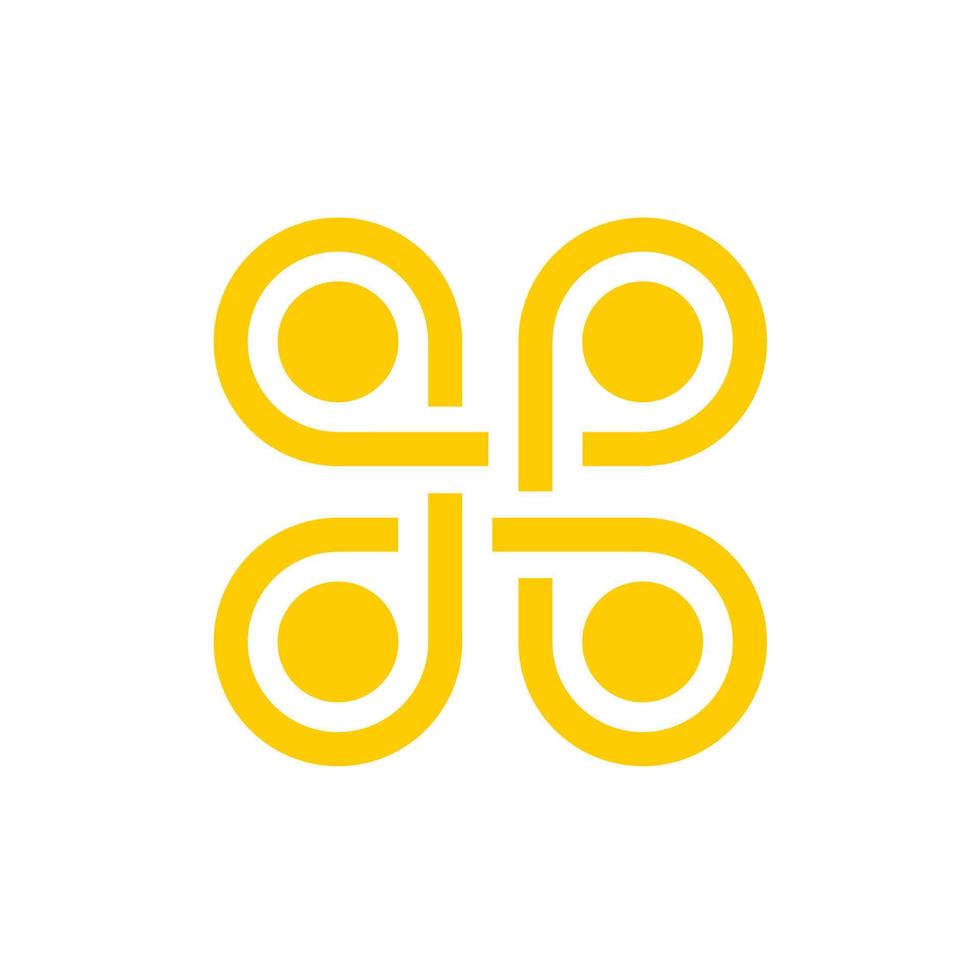collegamento persone perno Posizione simbolo logo design vettore