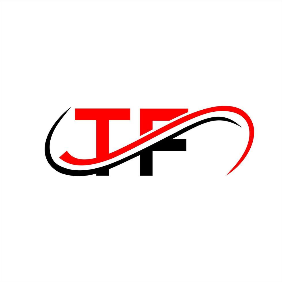 lettera tf logo design per finanziario, sviluppo, investimento, vero tenuta e gestione azienda vettore modello