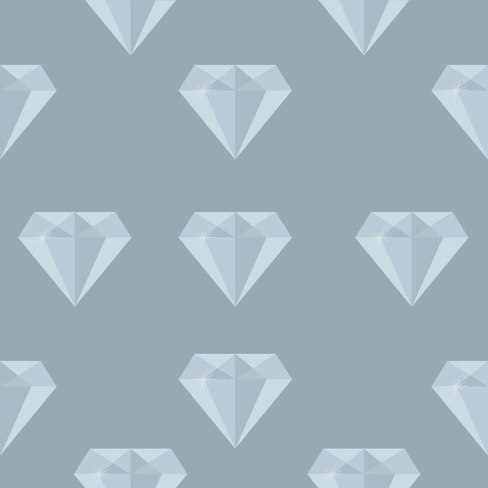 seamless pattern di diamanti vettore