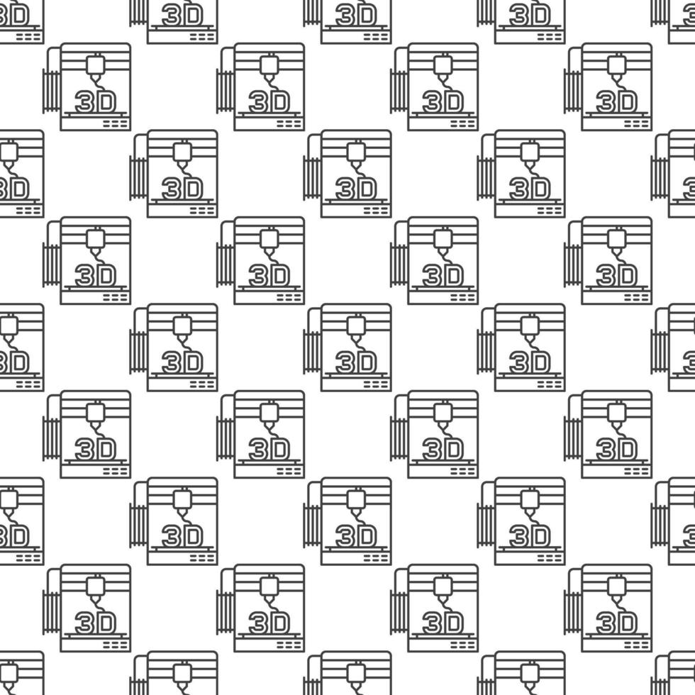 3d stampante vettore additivo tecnologia geometrico schema senza soluzione di continuità modello