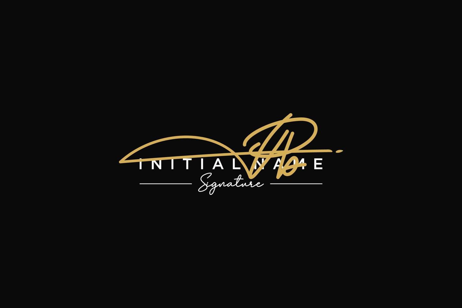 iniziale pb firma logo modello vettore. mano disegnato calligrafia lettering vettore illustrazione.