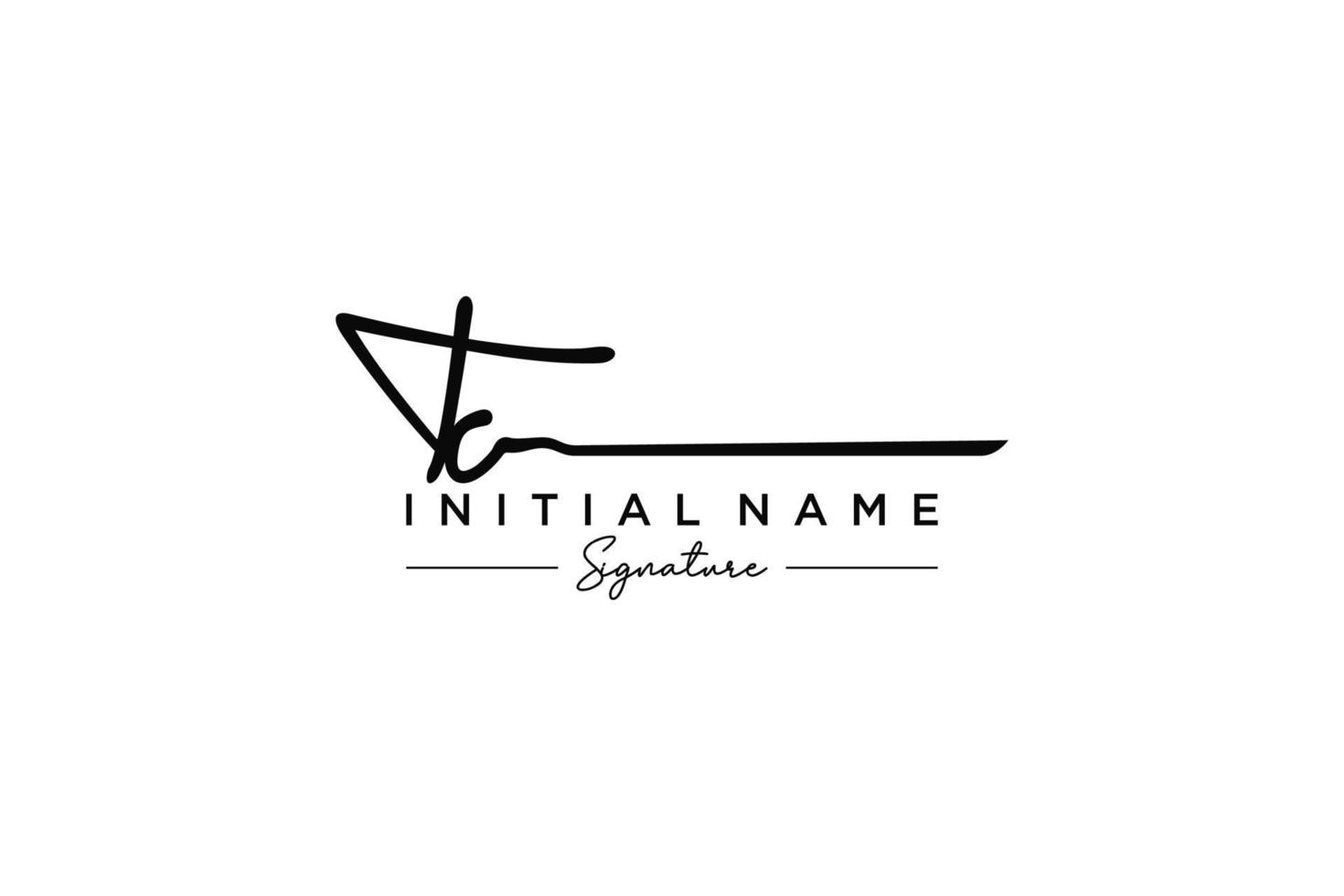 iniziale per firma logo modello vettore. mano disegnato calligrafia lettering vettore illustrazione.