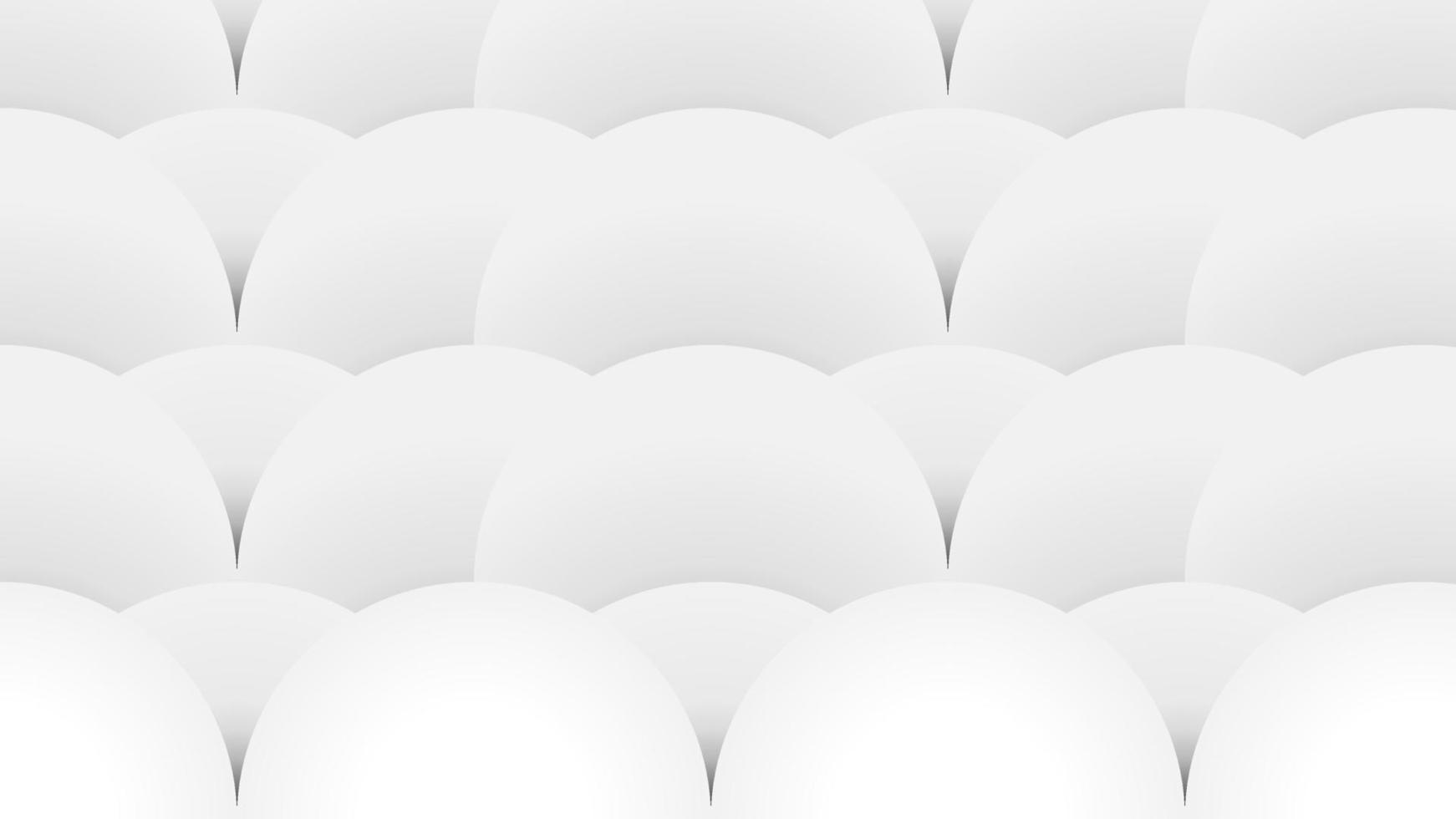 vettore illustrazione astratto bianca e grigio picchiettio senza soluzione di continuità curva conchiglia pendenza colore 3d forma movimento