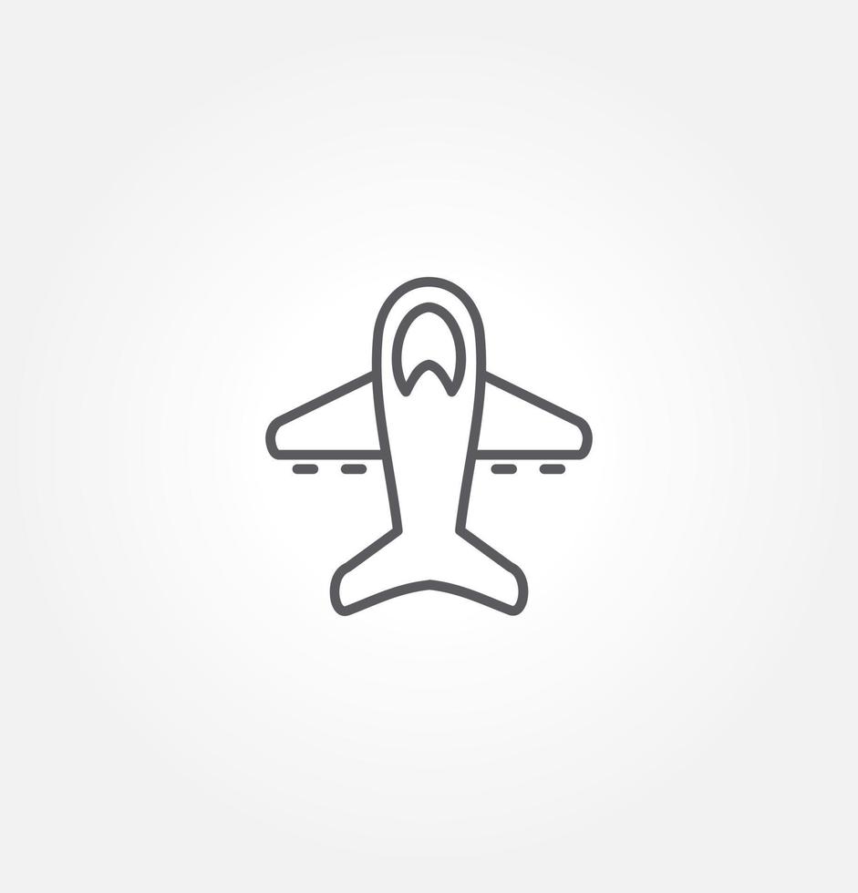 aereo icona vettore illustrazione logo modello per molti scopo. isolato su bianca sfondo.