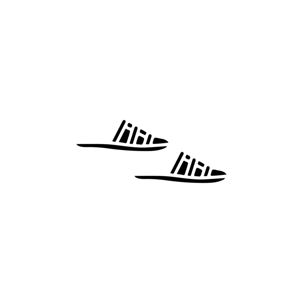 Flip flop icona. semplice stile Flip flop grande vendita manifesto sfondo simbolo. Flip flop marca logo design elemento. Flip flop maglietta stampa. vettore per etichetta.