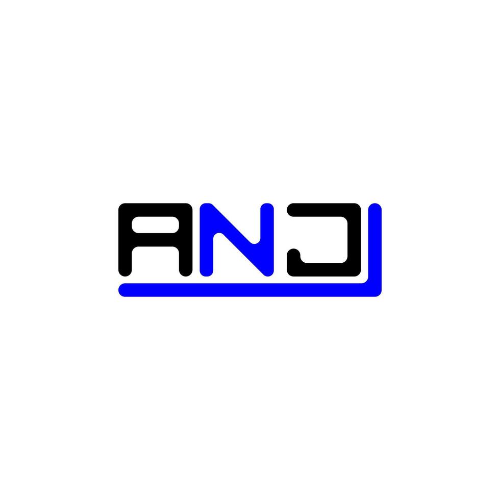amj lettera logo creativo design con vettore grafico, amj semplice e moderno logo.