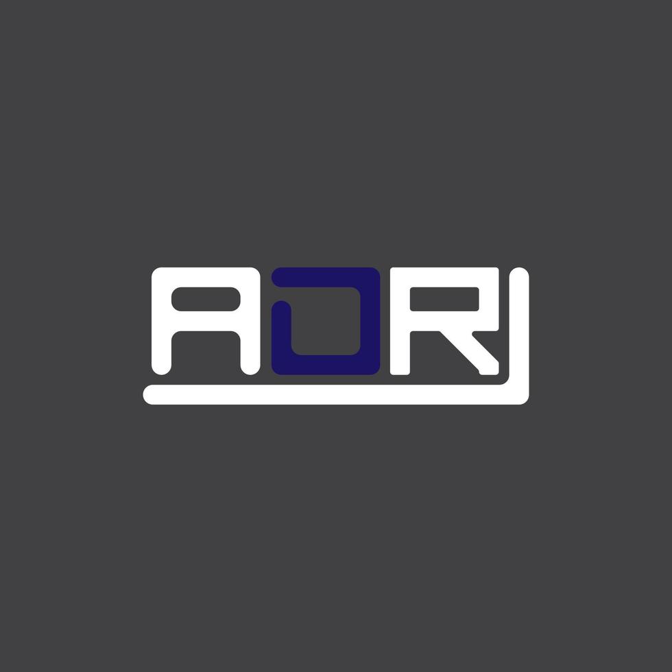 adr lettera logo creativo design con vettore grafico, adr semplice e moderno logo.