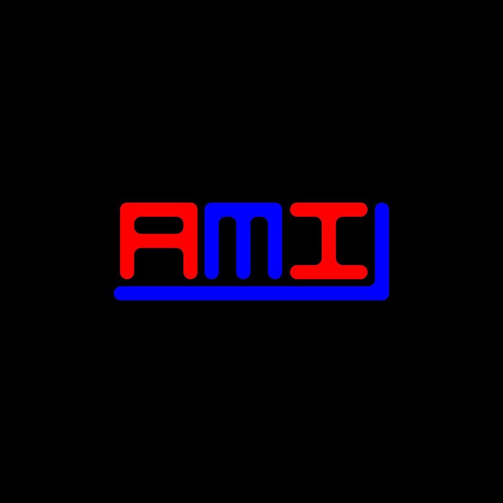 ami lettera logo creativo design con vettore grafico, ami semplice e moderno logo.