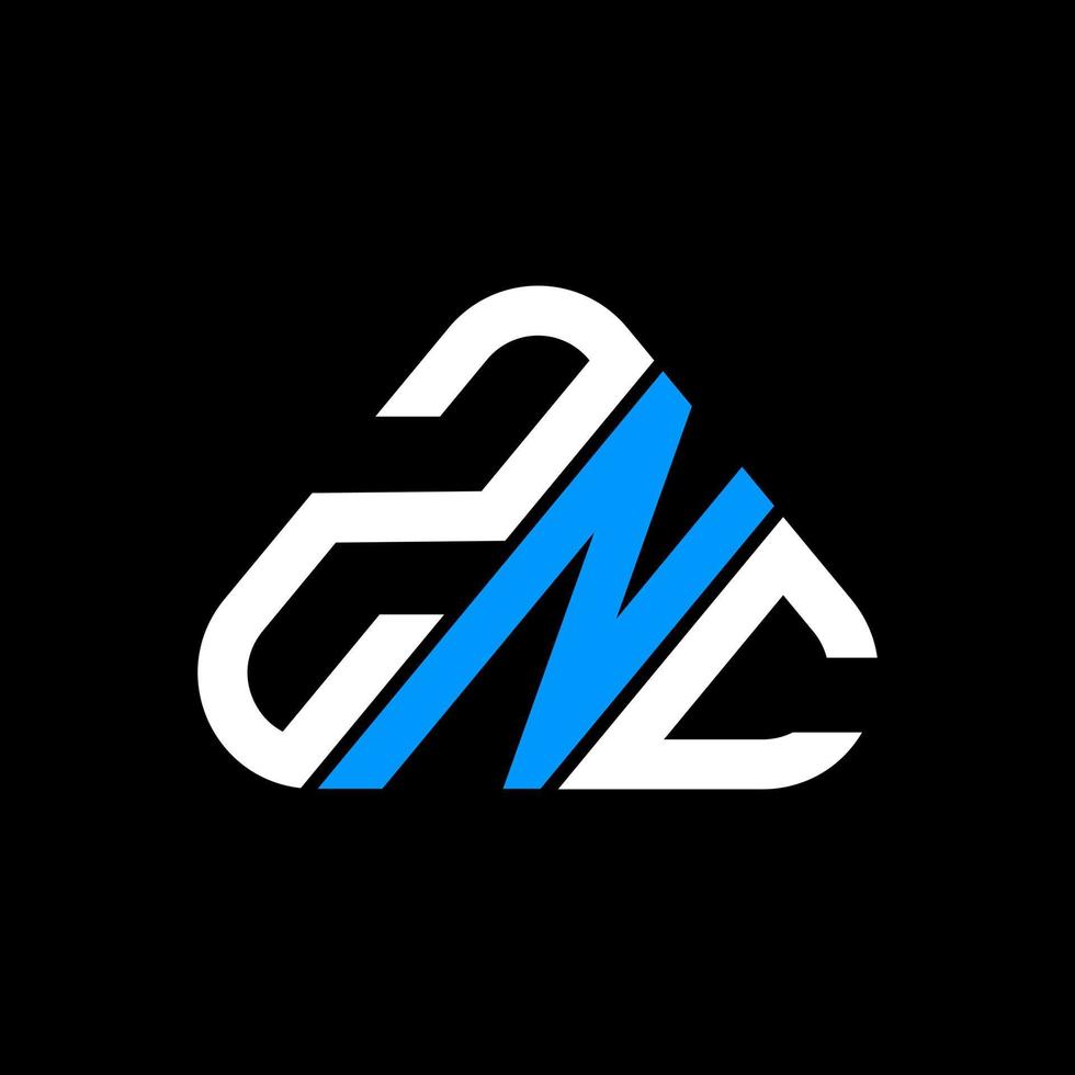 znc lettera logo creativo design con vettore grafico, znc semplice e moderno logo.