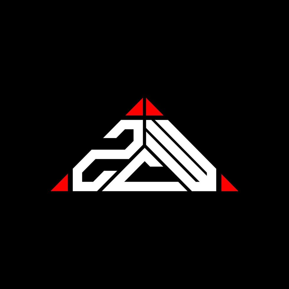 zcw lettera logo creativo design con vettore grafico, zcw semplice e moderno logo.