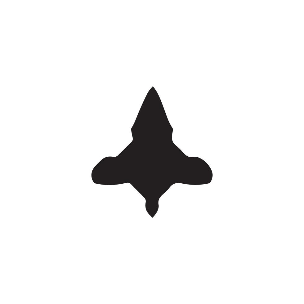 Jet combattimento icona. semplice stile no guerra manifesto sfondo simbolo. Jet combattimento marca logo design elemento. Jet combattimento maglietta stampa. vettore per etichetta.