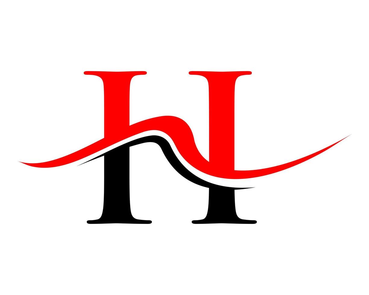 iniziale lettera h logo design. monogramma e creativo alfabeto logotipo vettore modello