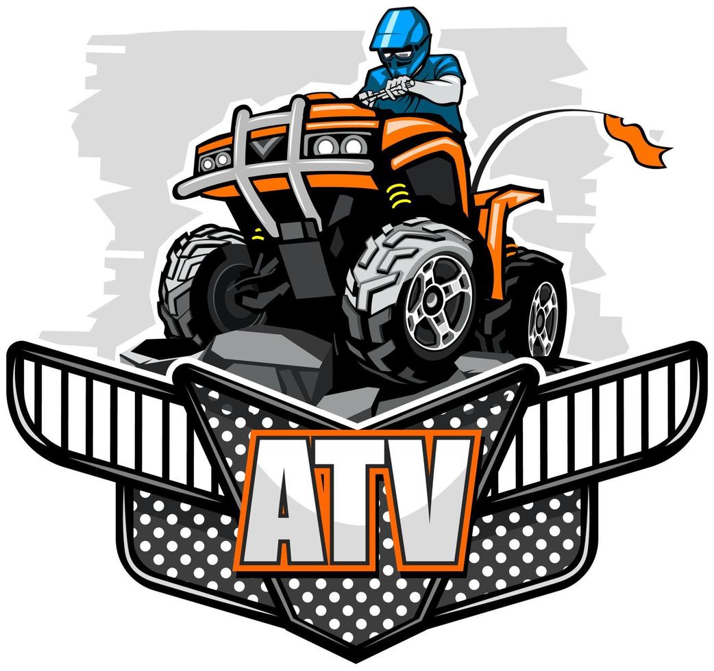 atv quadrilatero bicicletta, impossibile posti vettore