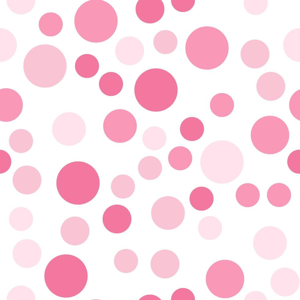 vettore senza soluzione di continuità modello di leggero rosa bolle. Perfetto per avvolgere, stampa, ragnatela siti, sfondi, tessile
