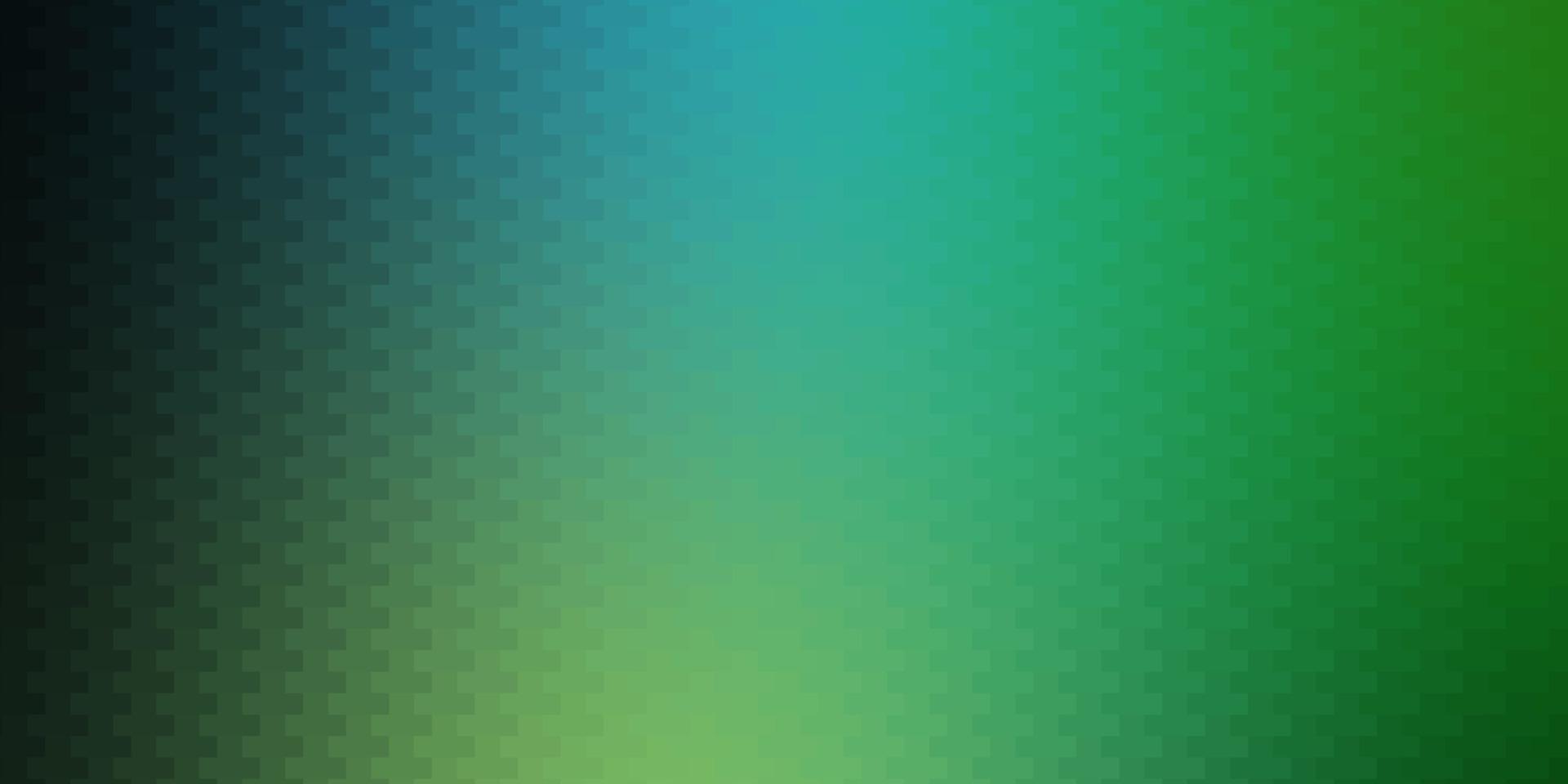 modello vettoriale azzurro, verde in stile quadrato.