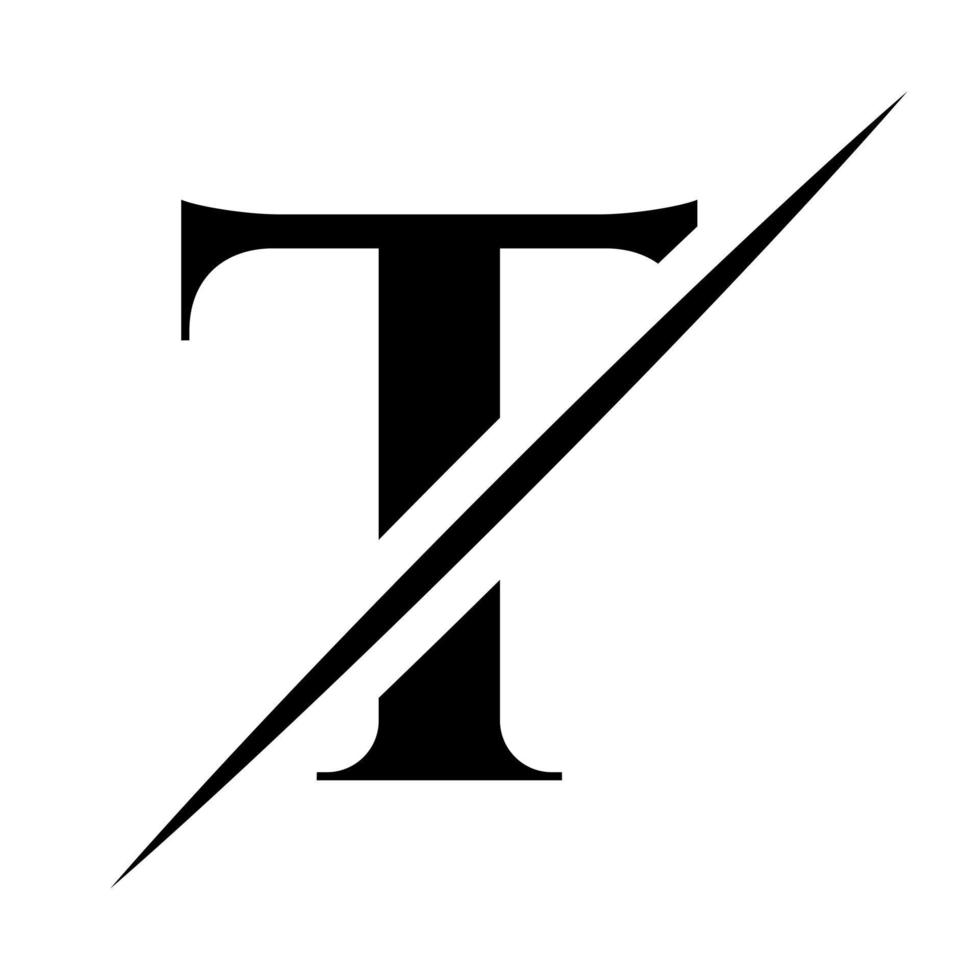 monogramma lettera t logotipo design modello. lusso, bellezza e moda logo design vettore