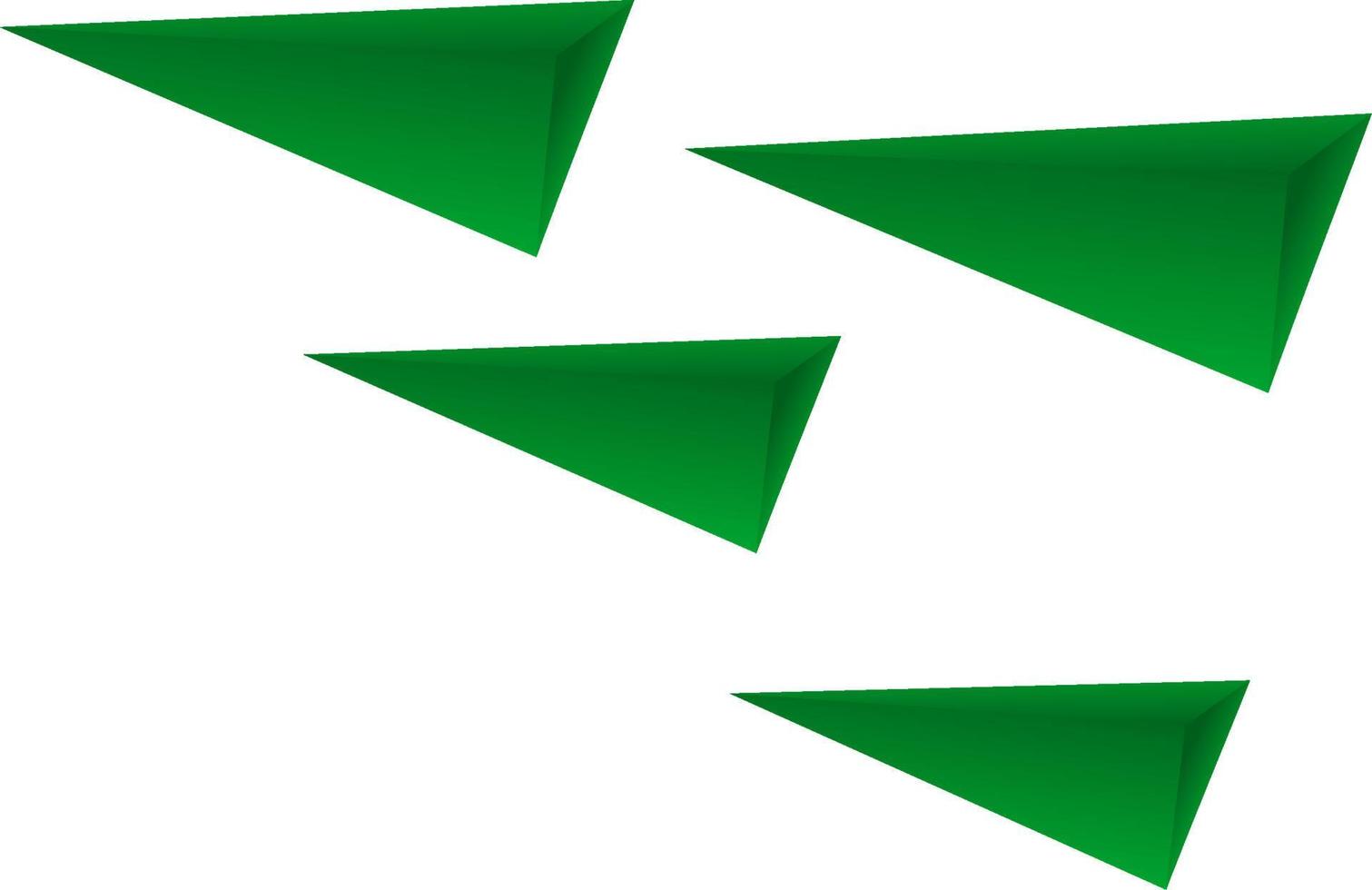 quattro triangolo logo vettore, può essere Usato per loghi e altro illustrazioni vettore