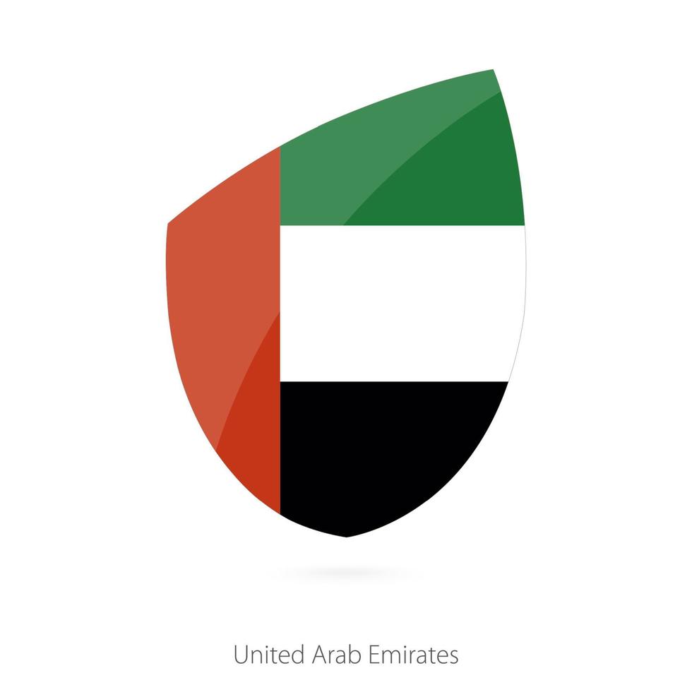 bandiera di unito arabo emirati. vettore