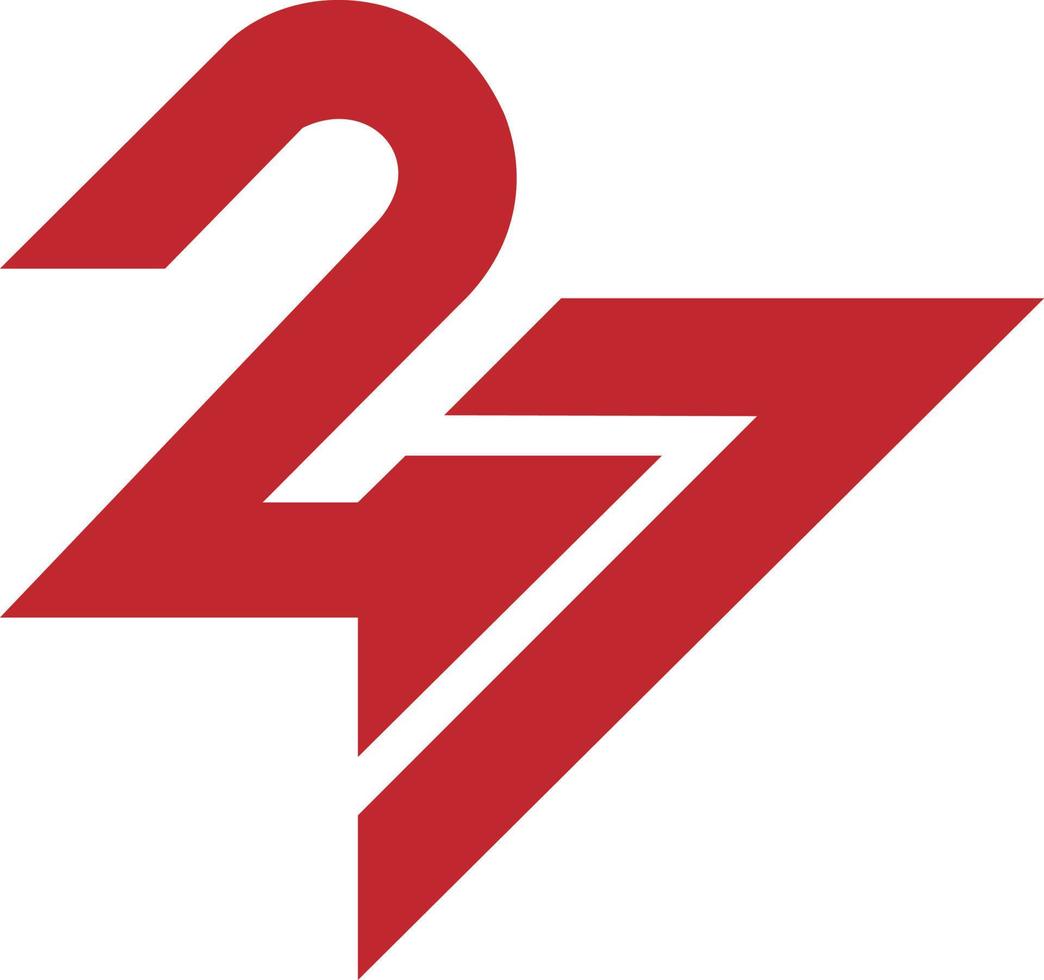 professionale logo design 247 vettore
