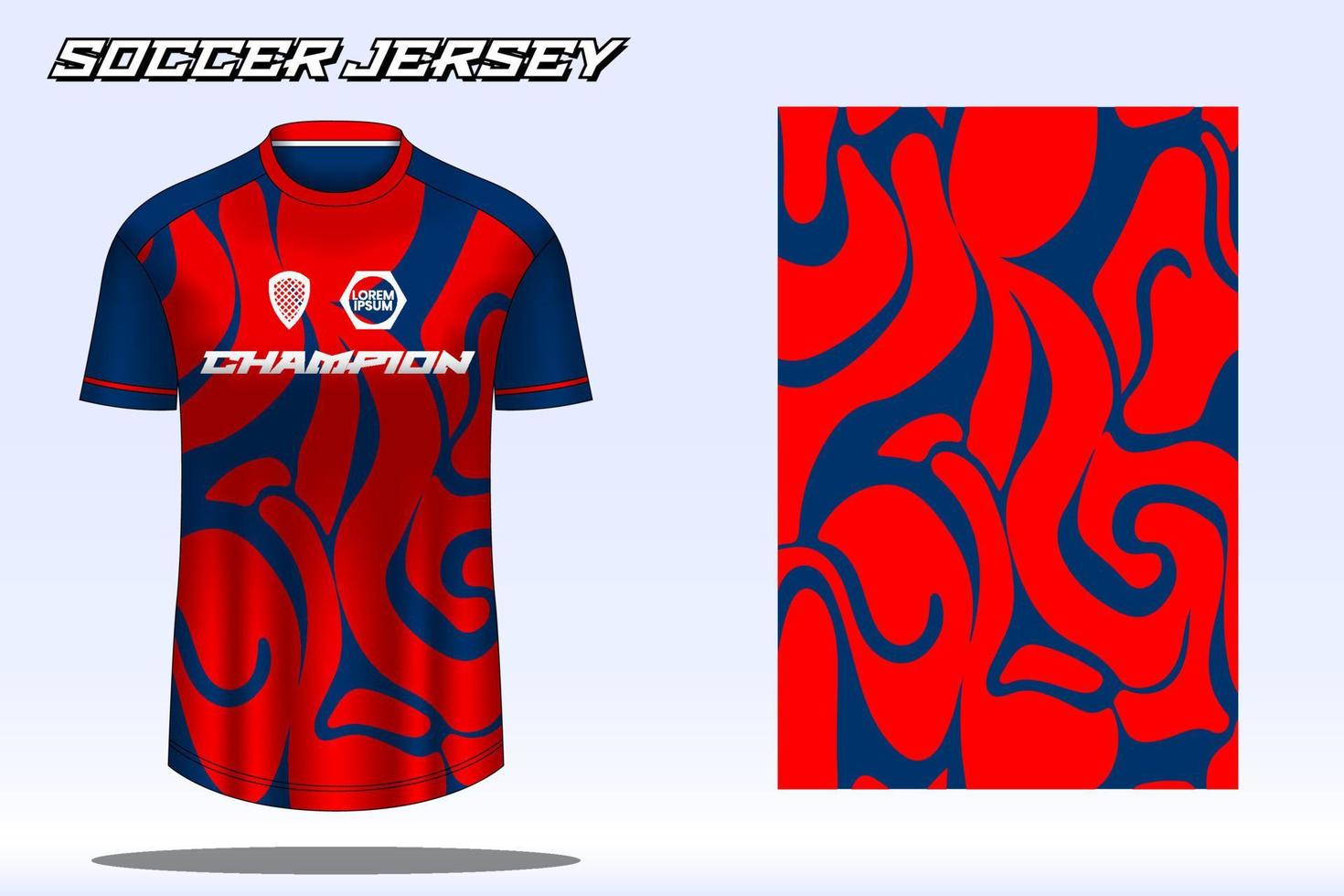 calcio maglia sport maglietta design modello per calcio club vettore