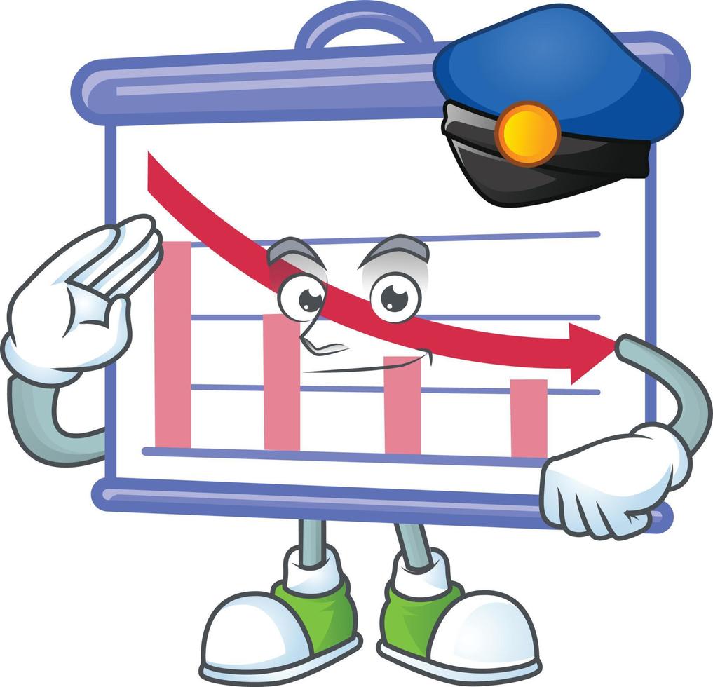 giù grafico tavola vettore