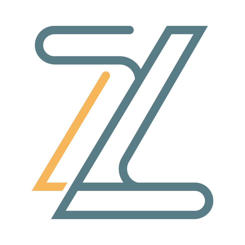 lettera z logo icona design vettore