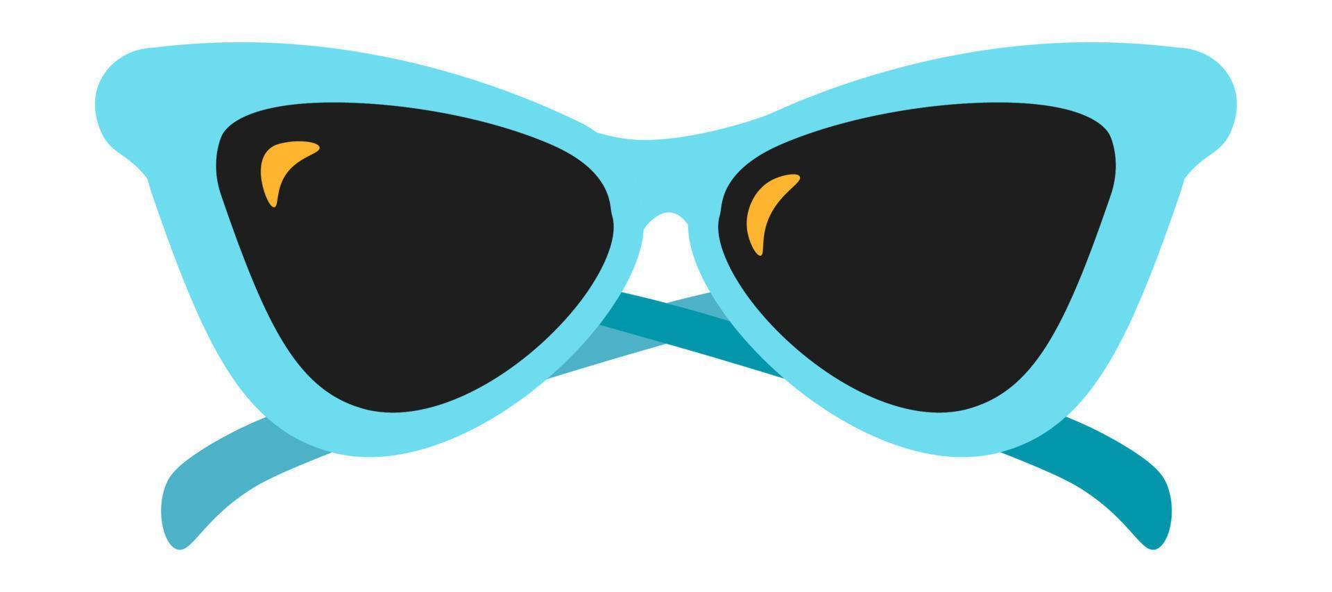 occhiali da sole proteggere occhi a partire dal bicchieri vettore