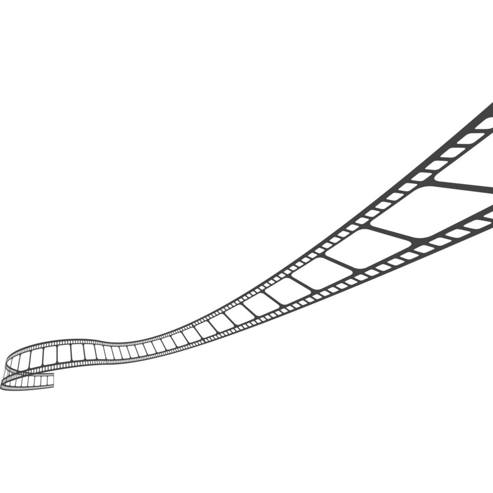 illustrazione di disegno vettoriale di film