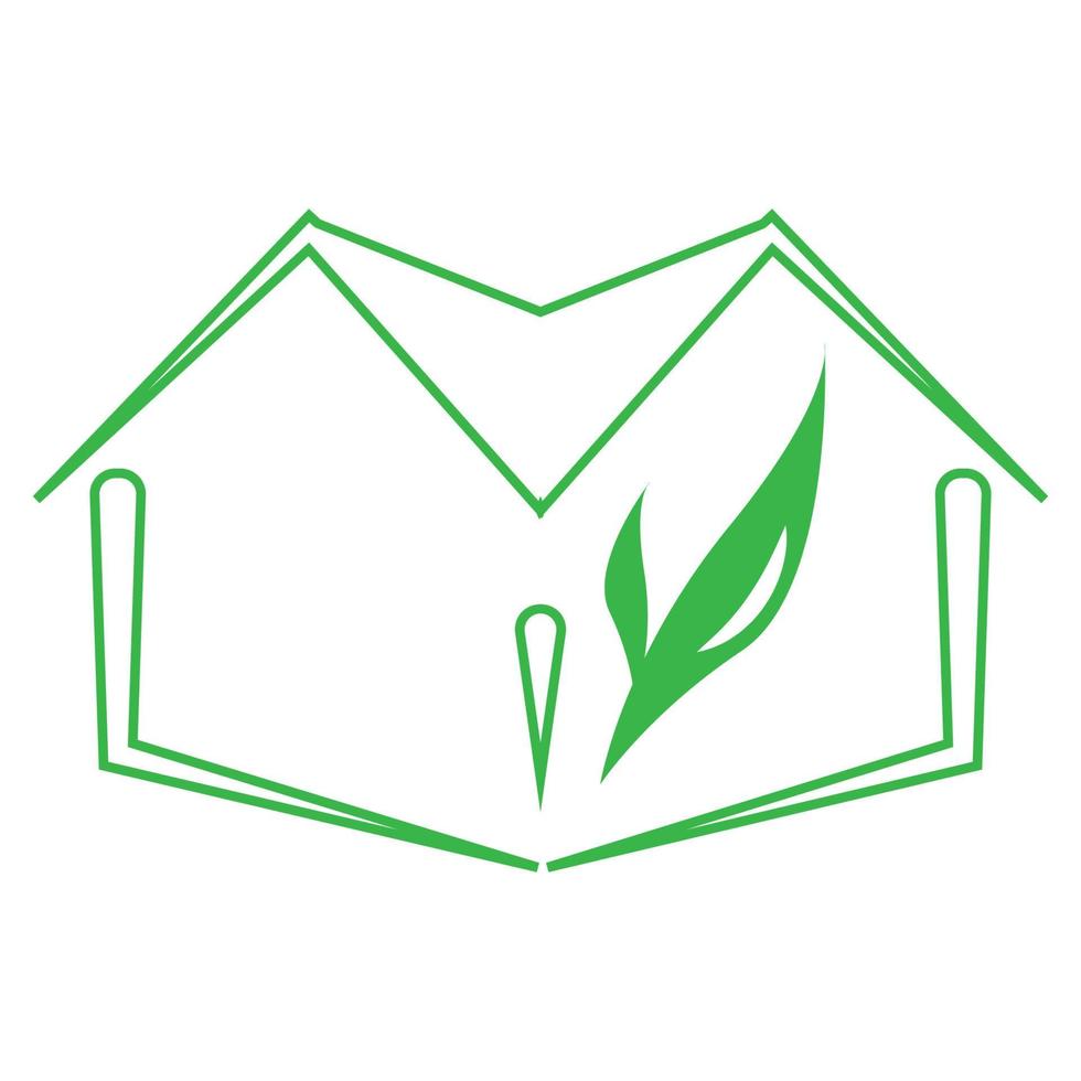 Casa logo illustrazione vettore