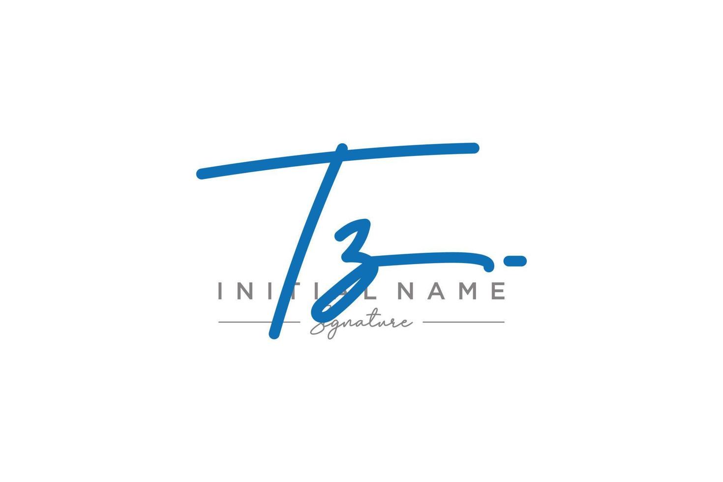 iniziale yz firma logo modello vettore. mano disegnato calligrafia lettering vettore illustrazione.