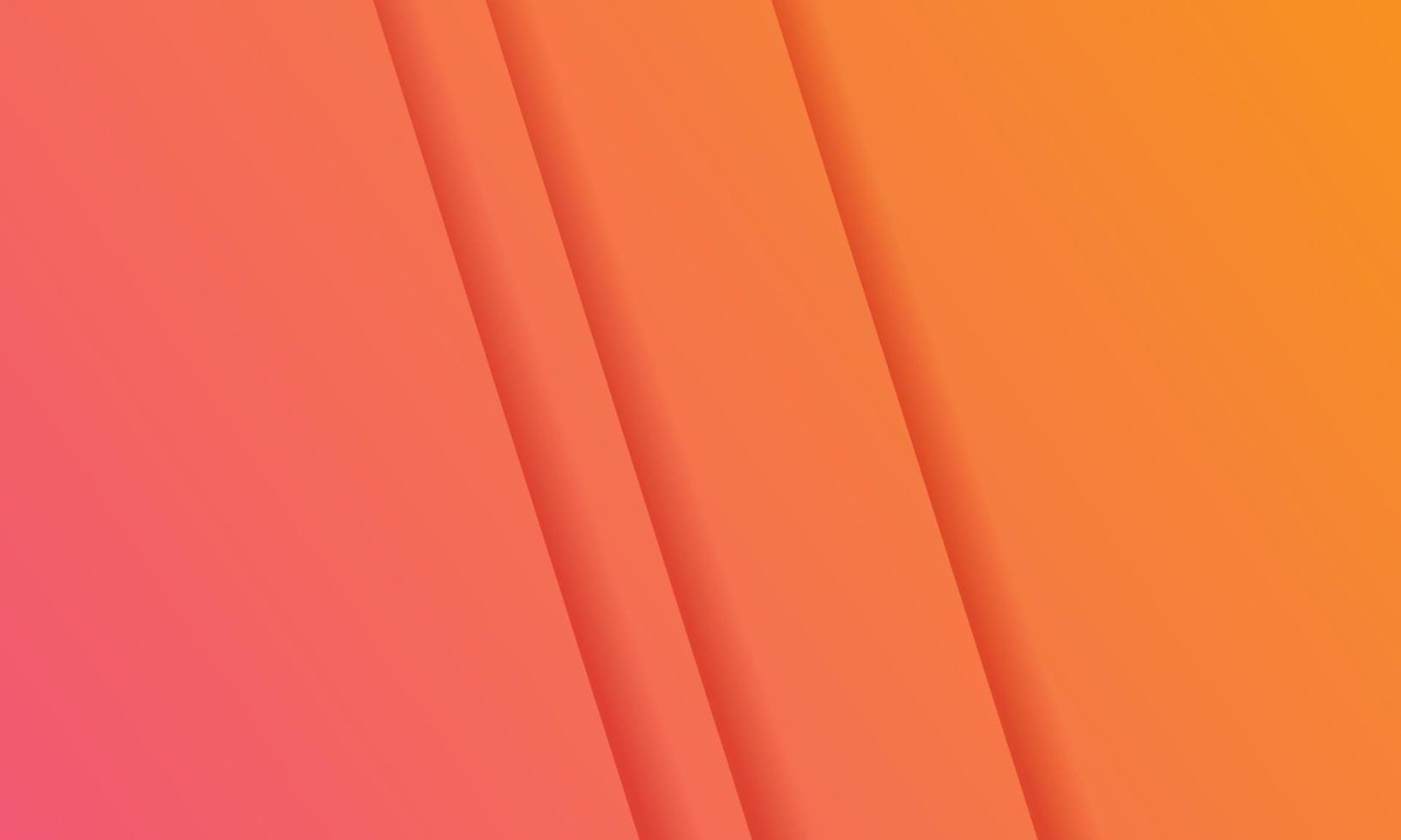 astratto 3d sfondo con arancia carta strati. vettore geometrico illustrazione di affettato forme. grafico design elemento. minimo design. decorazione per attività commerciale presentazione