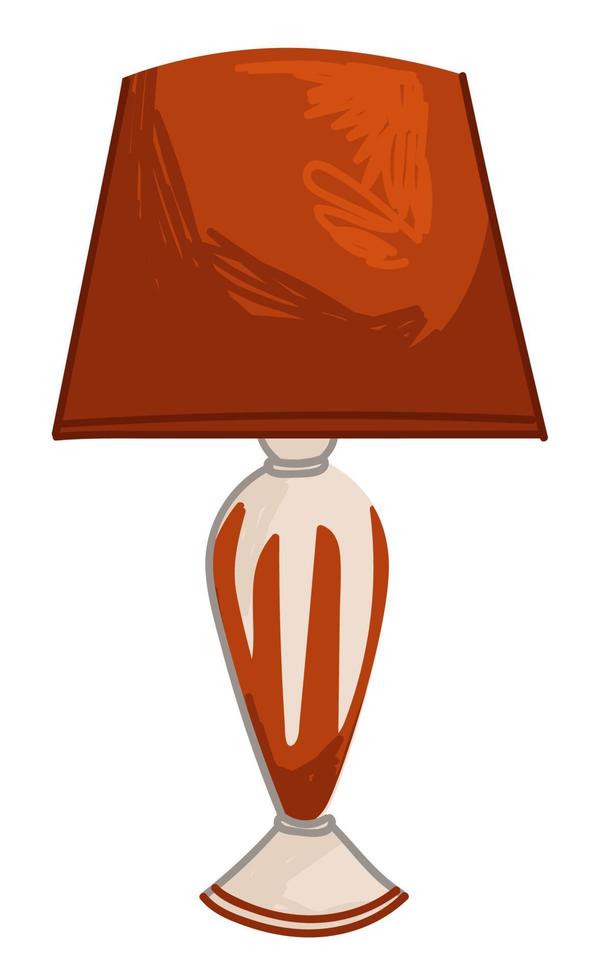 illuminazione e lampade, leggero design nel 1950 vettore