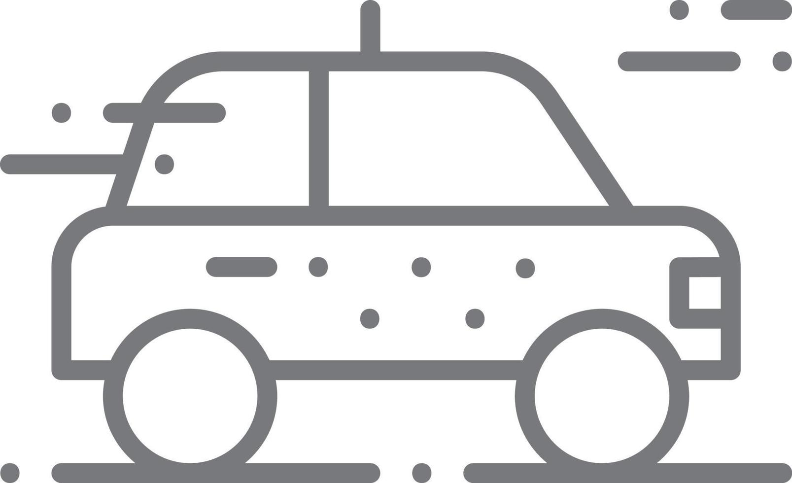 Taxi mezzi di trasporto icona persone icone con nero schema stile. veicolo, simbolo, trasporto, linea, schema, viaggiare, automobile, modificabile, pittogramma, isolato, piatto. vettore illustrazione