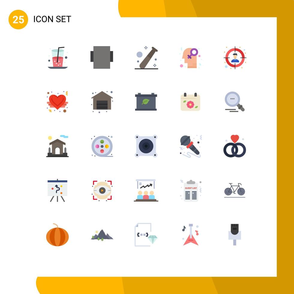 azione vettore icona imballare di 25 linea segni e simboli per utente pubblico gioco omosessualità Genere modificabile vettore design elementi