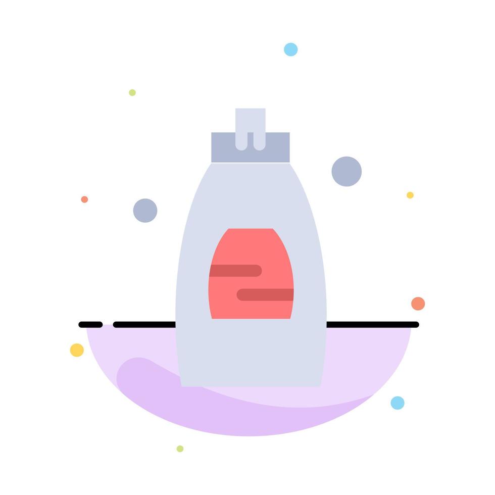 bagno pulizia gel doccia sapone astratto piatto colore icona modello vettore