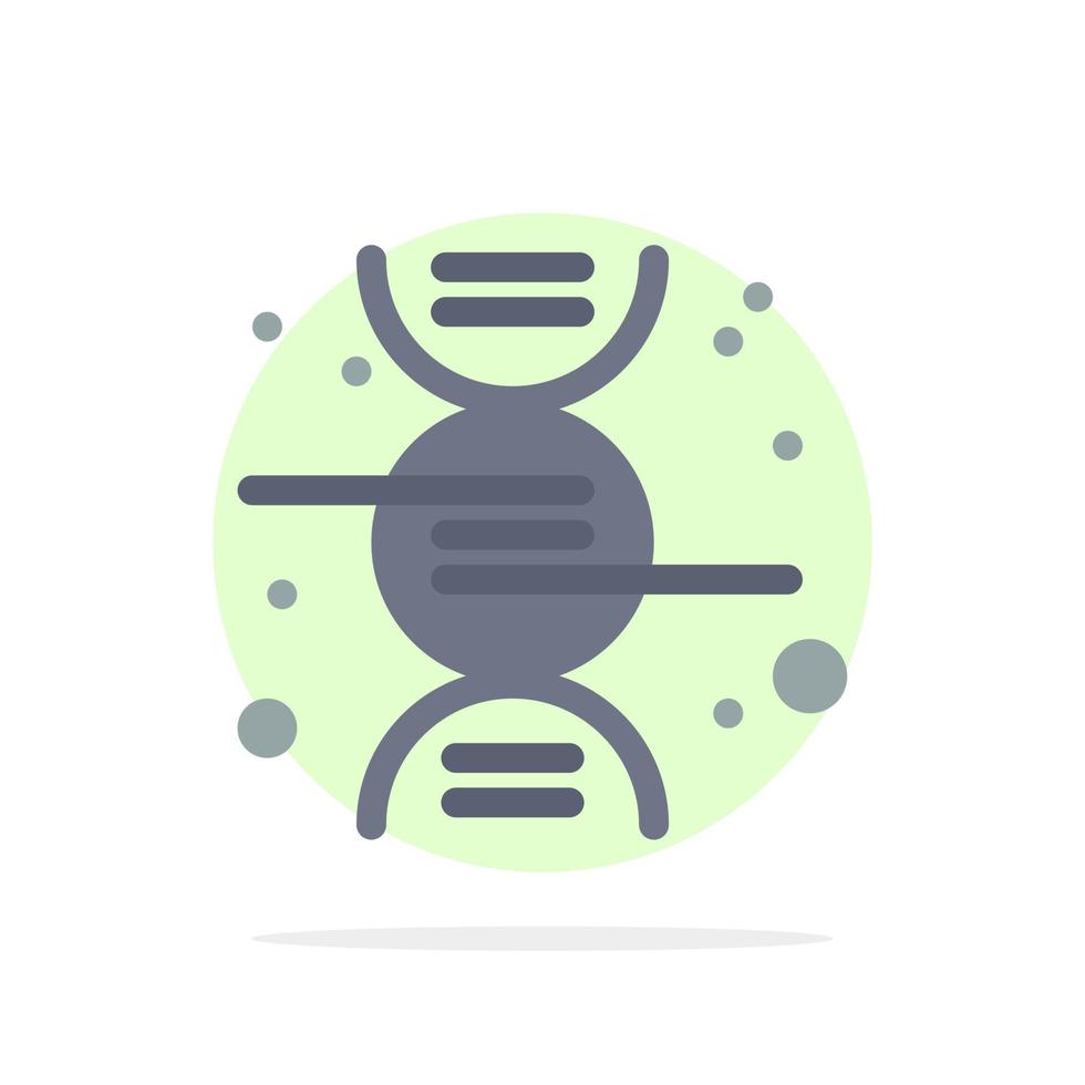 dna ricerca scienza astratto cerchio sfondo piatto colore icona vettore