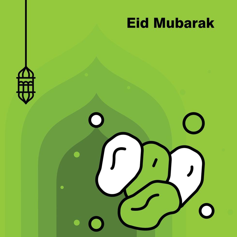 Ramadan kareem concetto bandiera vettore illustrazione