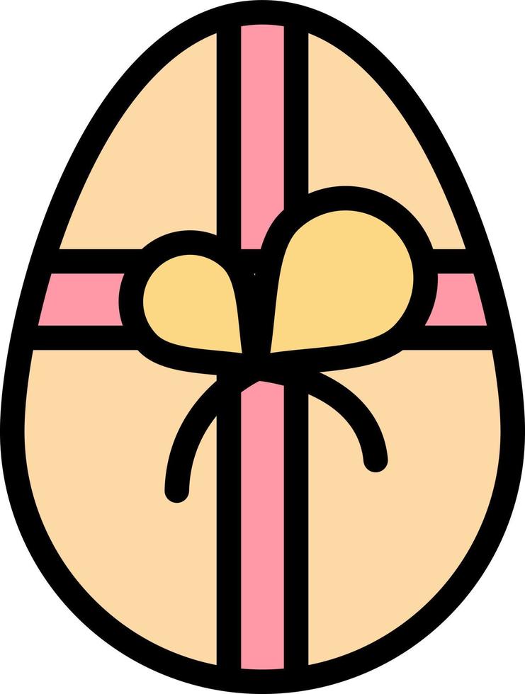 regalo compleanno Pasqua attività commerciale logo modello piatto colore vettore