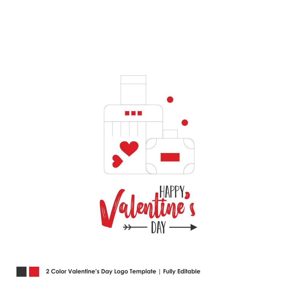 contento san valentino giorno carta vettore lettering sfondo