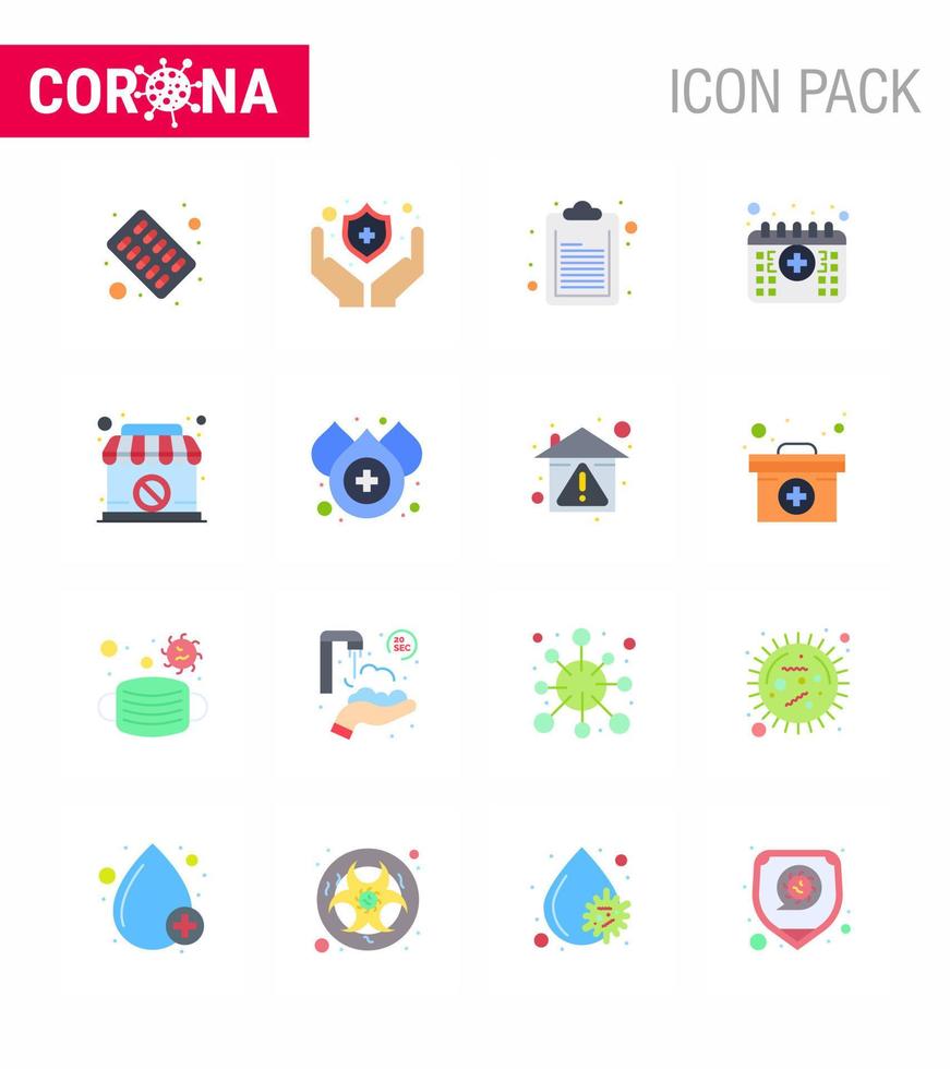 25 coronavirus emergenza iconset blu design come come vietato negozio documento chiuso medico virale coronavirus 2019 nov malattia vettore design elementi