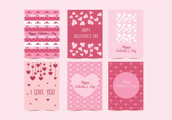valentine cards vol 2 vector