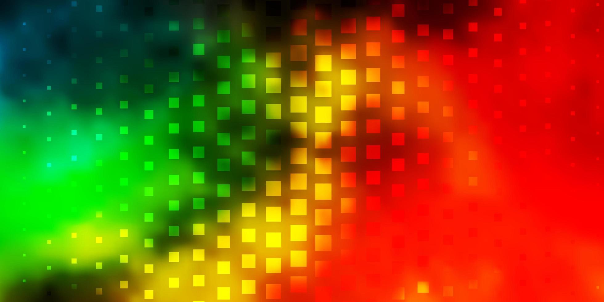 sfondo vettoriale multicolore scuro in stile poligonale.