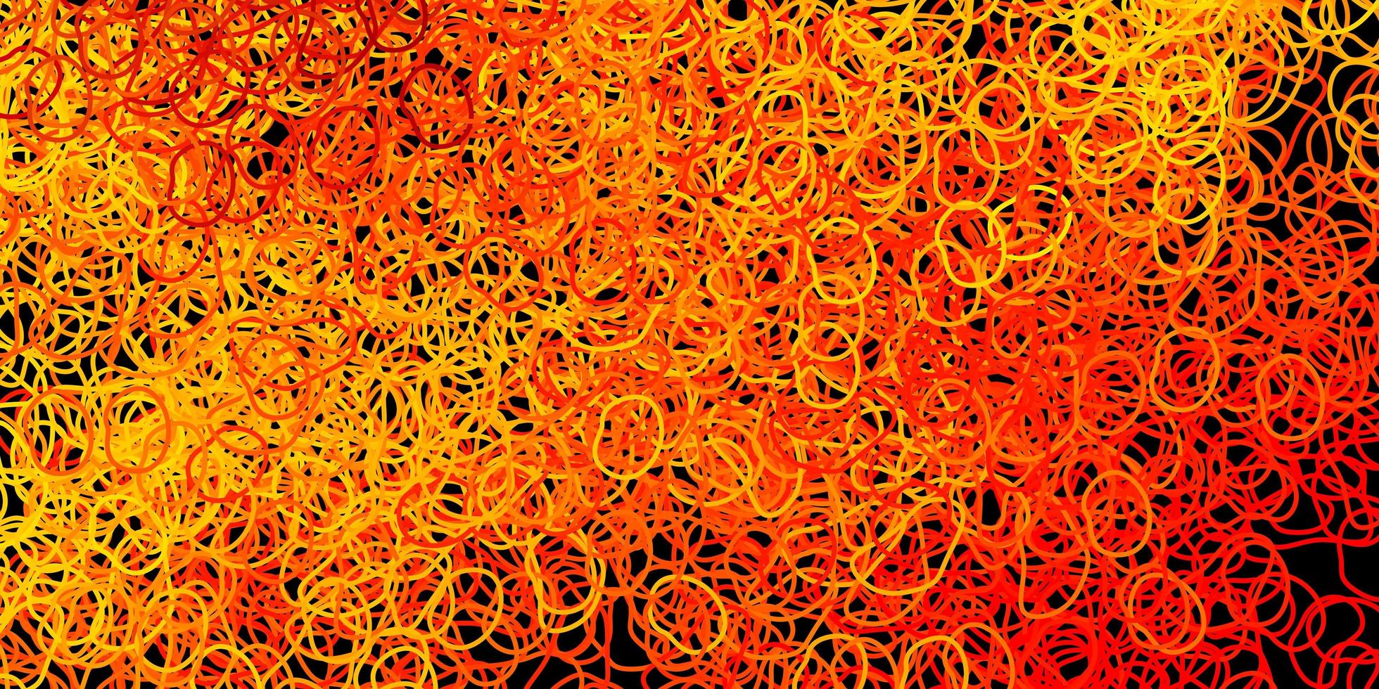 modello vettoriale arancione scuro con forme astratte.