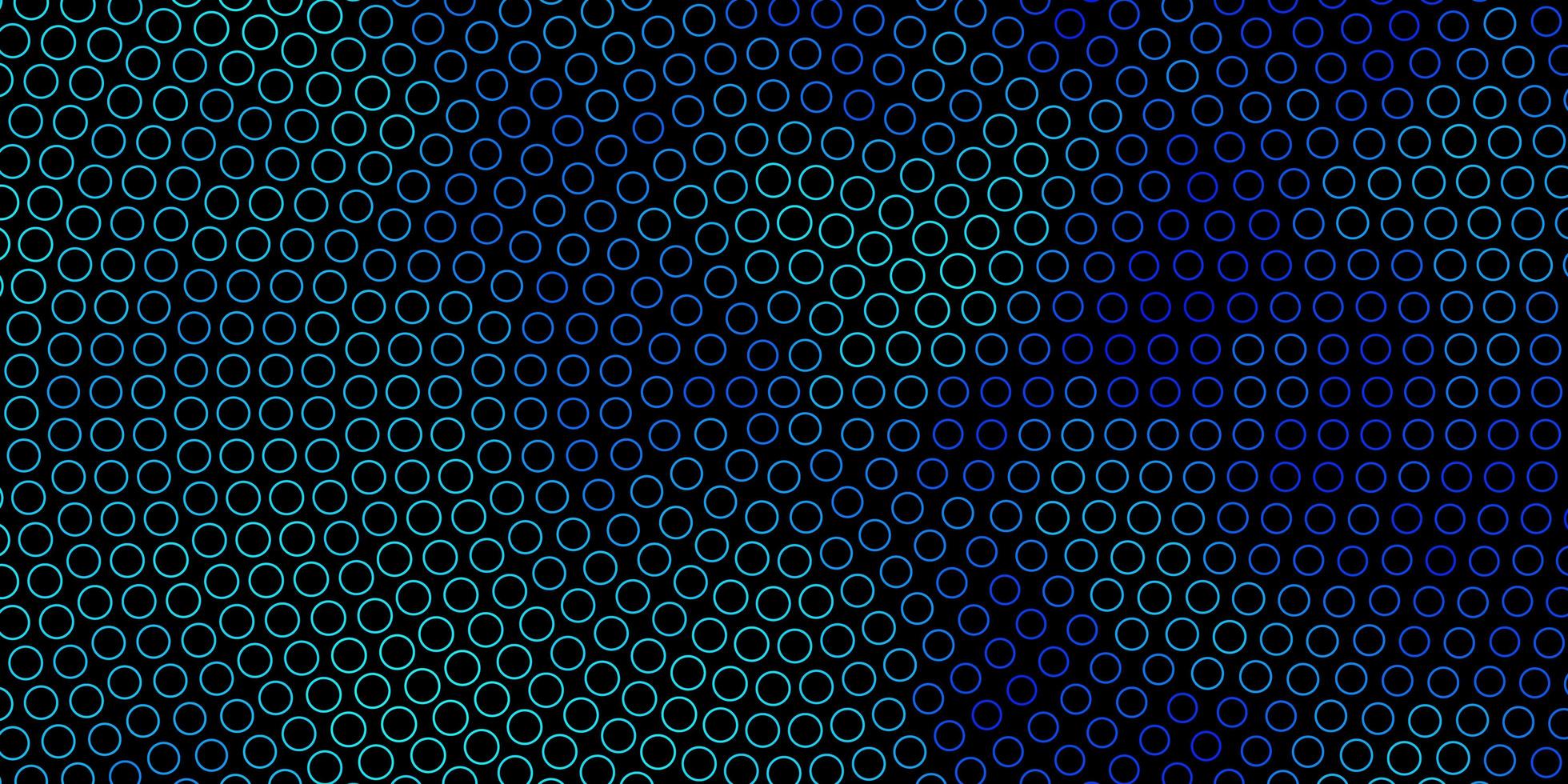 struttura vettoriale blu scuro con cerchi.