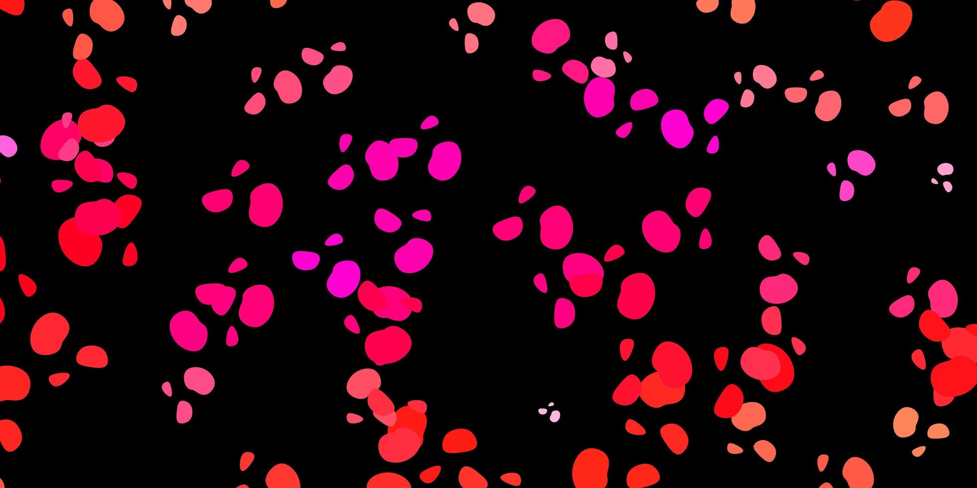 modello vettoriale rosa scuro con forme astratte.