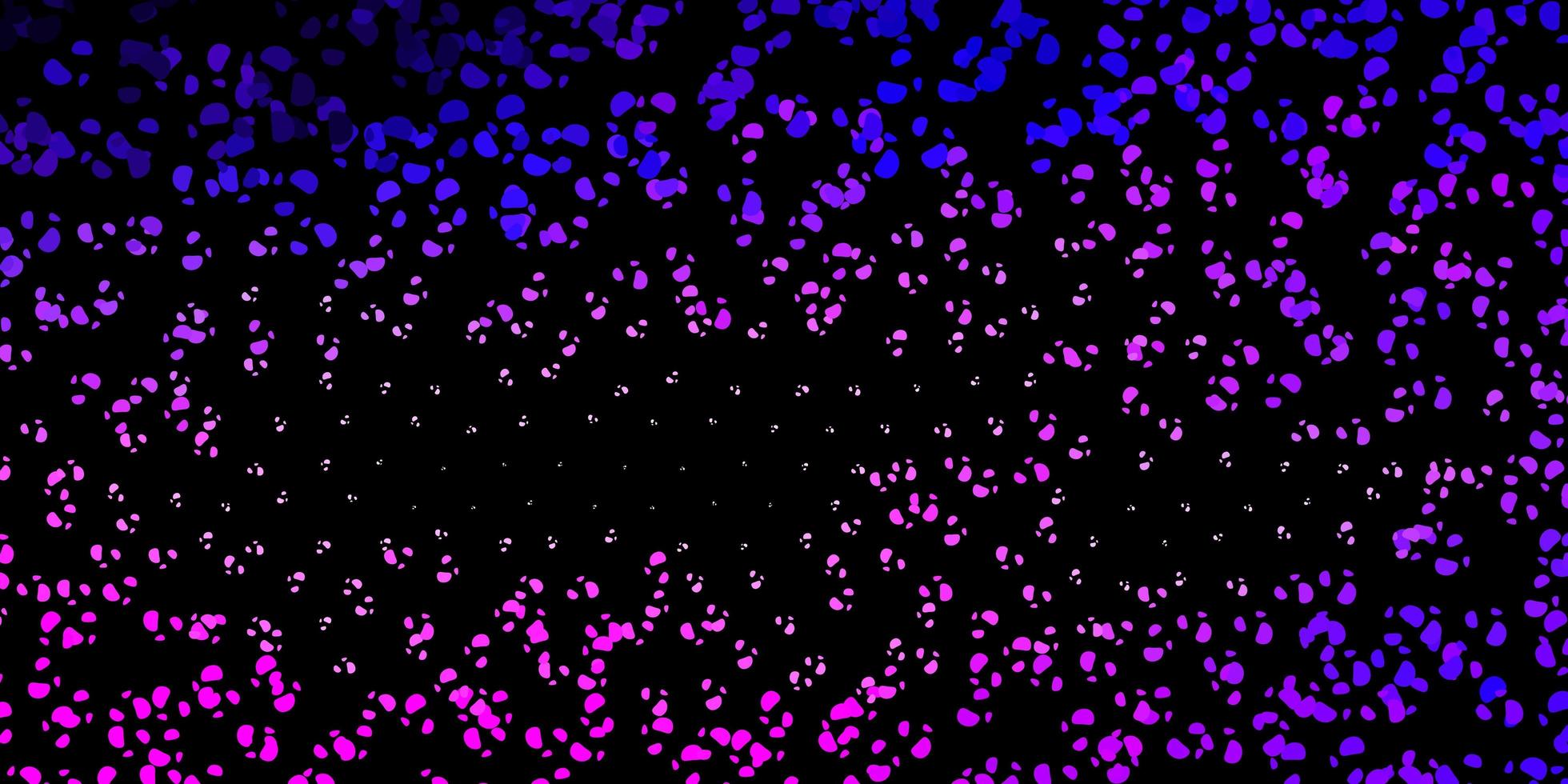 modello vettoriale viola scuro, rosa con forme astratte.