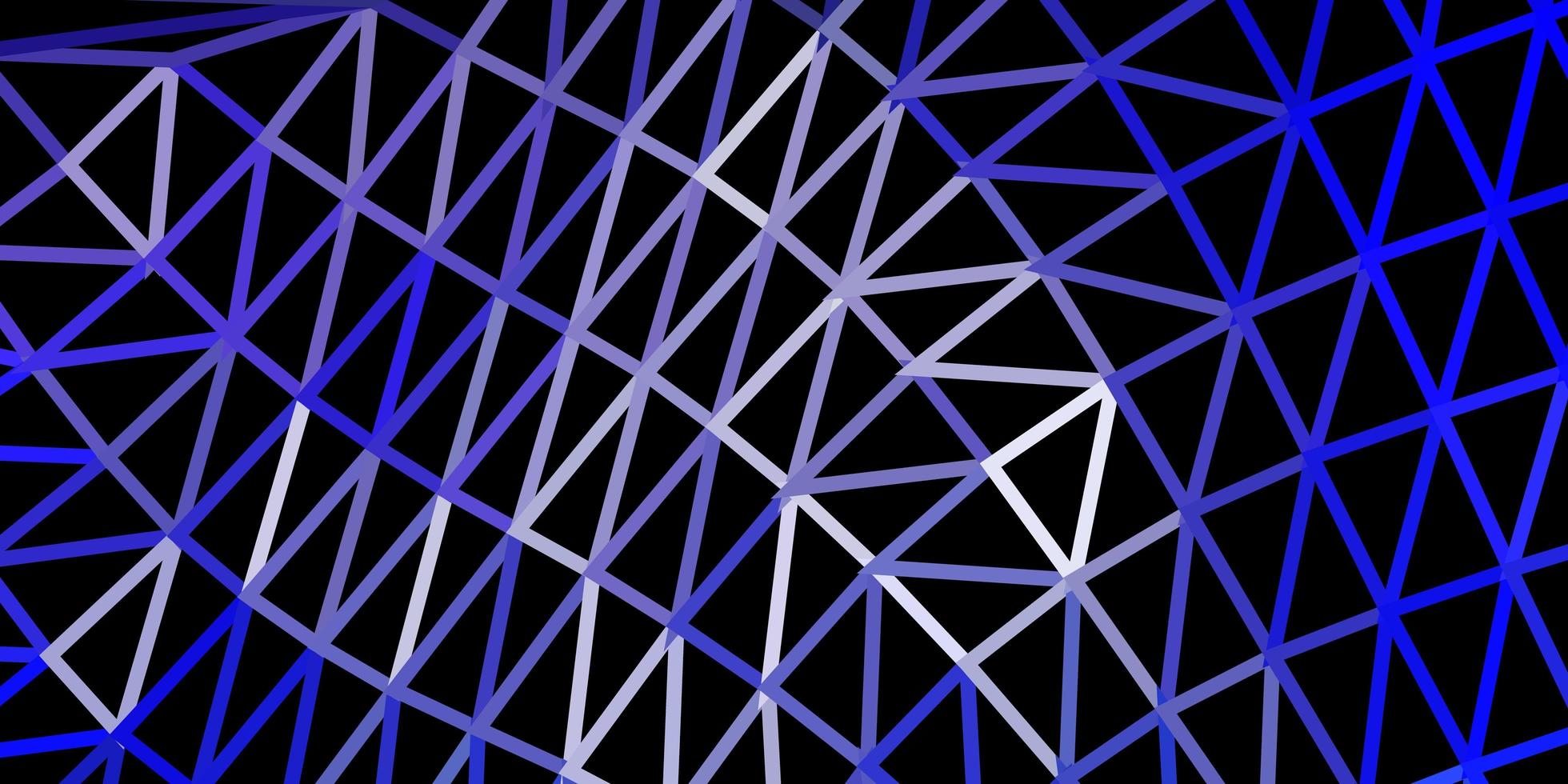 disegno poligonale geometrico di vettore viola chiaro.