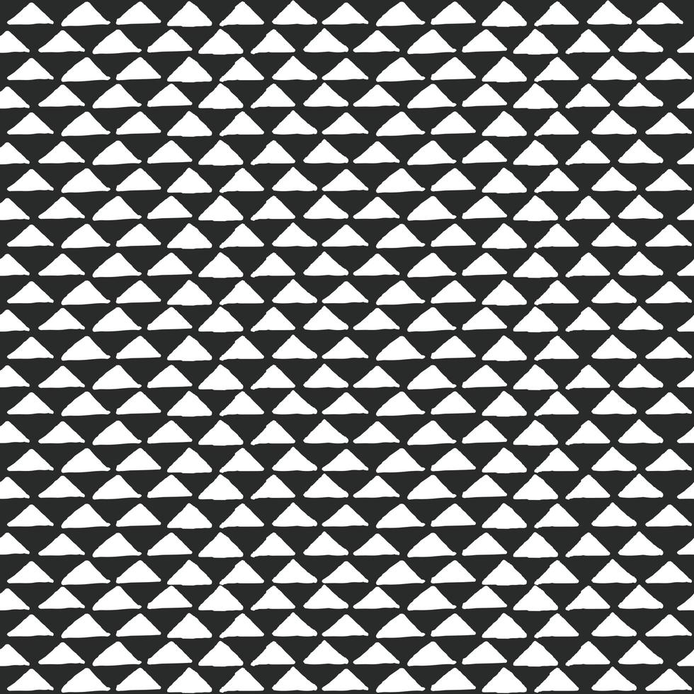 modello etnico tribale in bianco e nero con elementi geometrici vettore