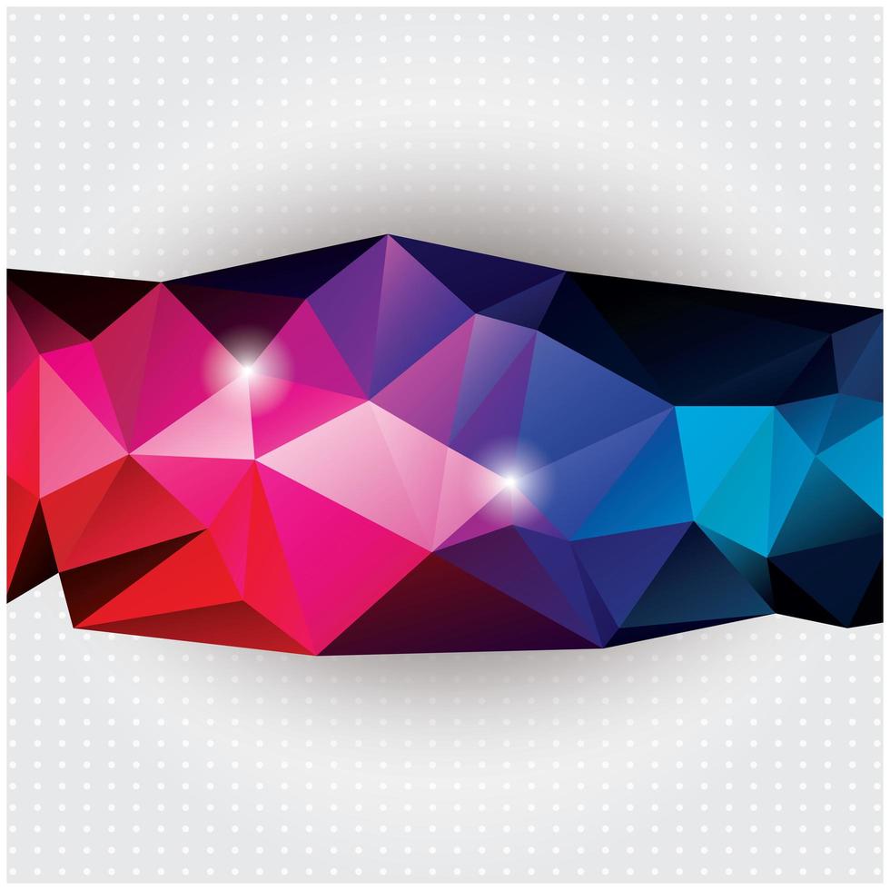 astratto geometrico colorato pattern di sfondo vettore